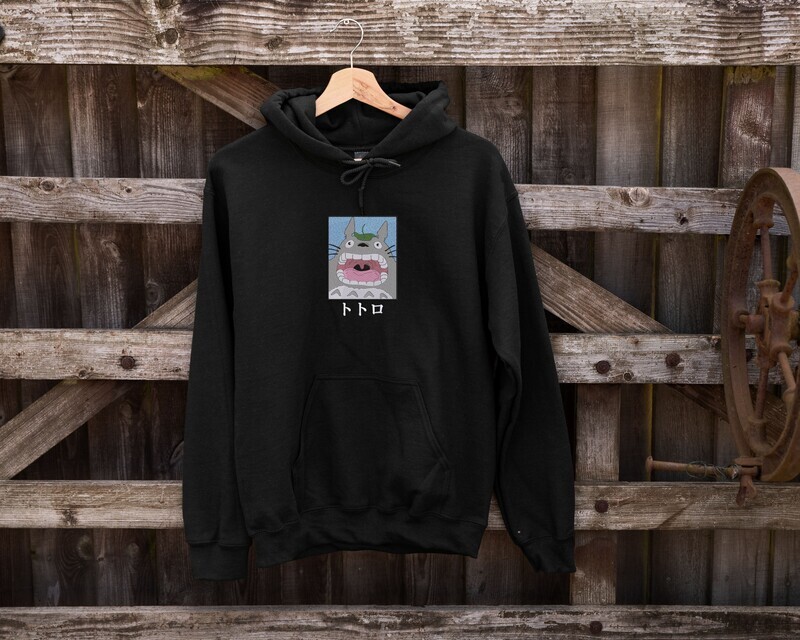 My Neighbor embroidered hoodie