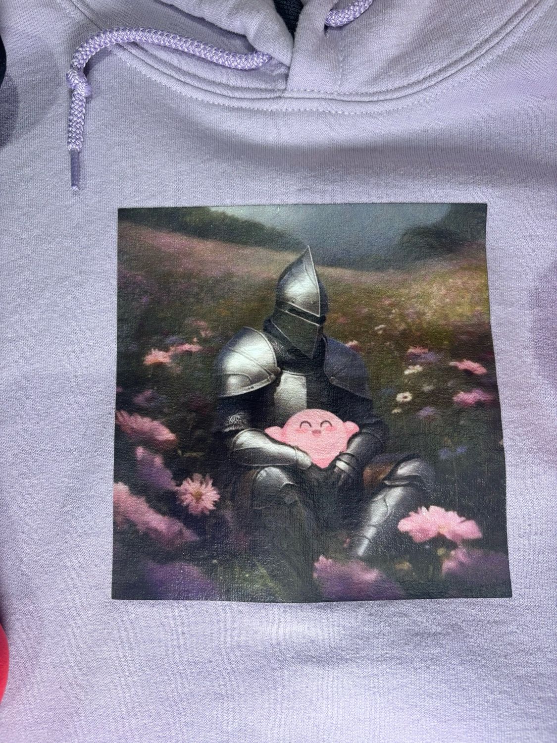 Knight Holding A Kirb