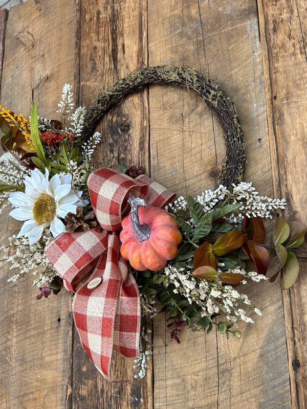 Foam Autumn Wreath