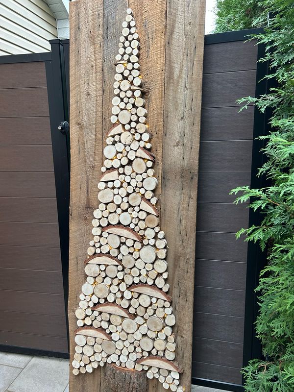 Sapin en rondins 82 pouces 