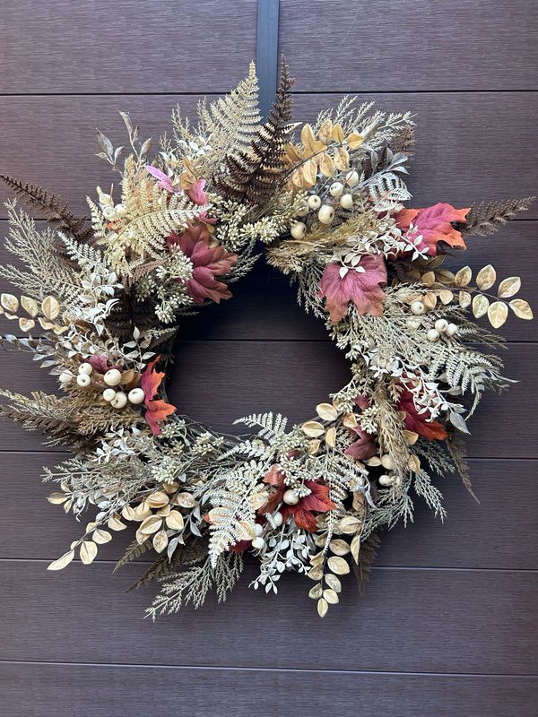 Couronne artisanale pour votre porte 