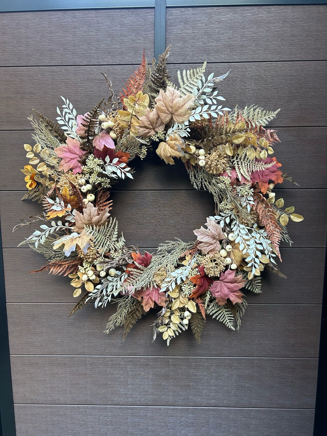 Couronne artisanale d’automne 