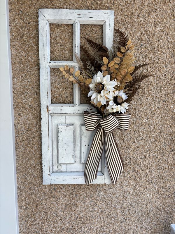Décoration Porte d’Automne - Élégance Rustique