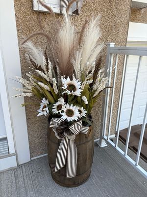 bouquet pot 12 pouces
