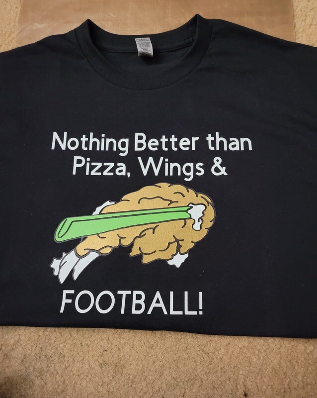 Nothing Better than Pizza, Wings and Football!