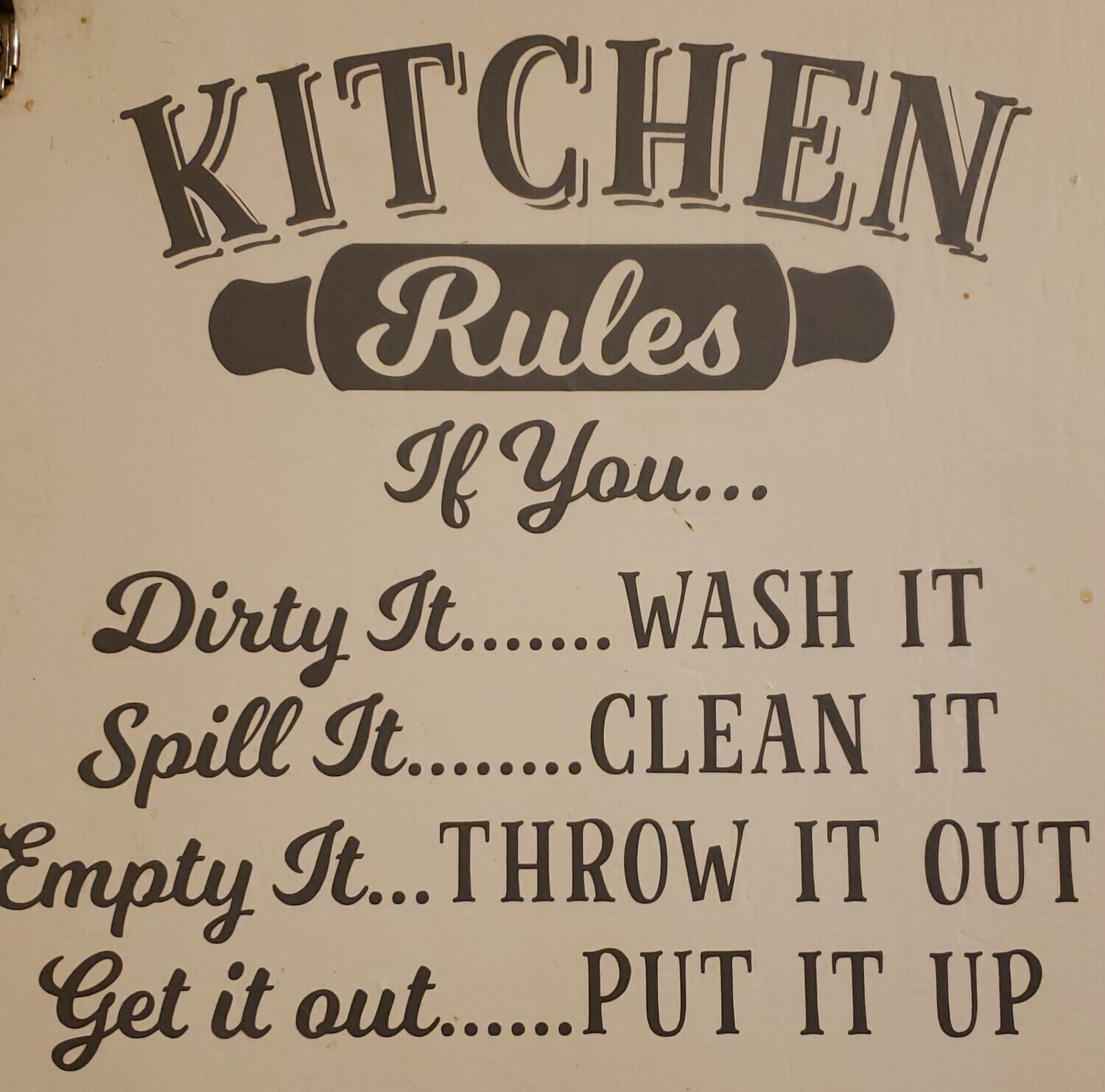 Kitchen Rules