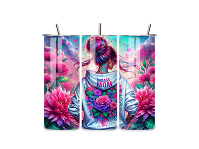 Bad Ass Mom 20 oz Tumbler