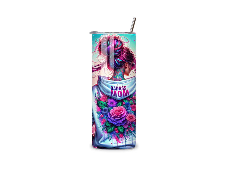 Bad Ass Mom 20 oz Tumbler Bad Ass Mom 20 oz Tumbler