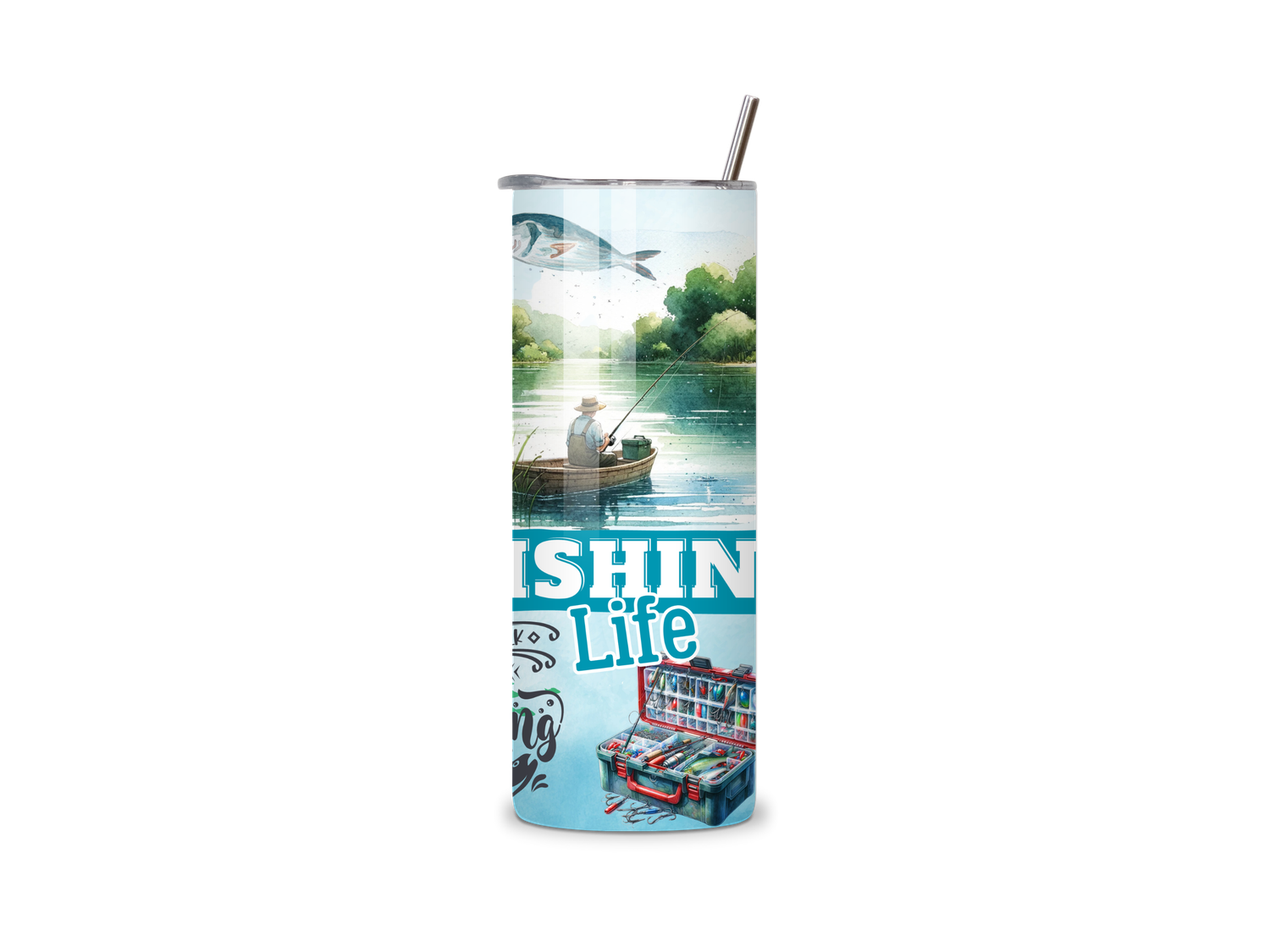 Fishing Life 20oz Tumbler