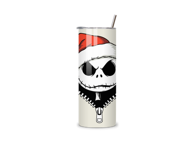 Santa Jack Skeleton 20oz Tumbler