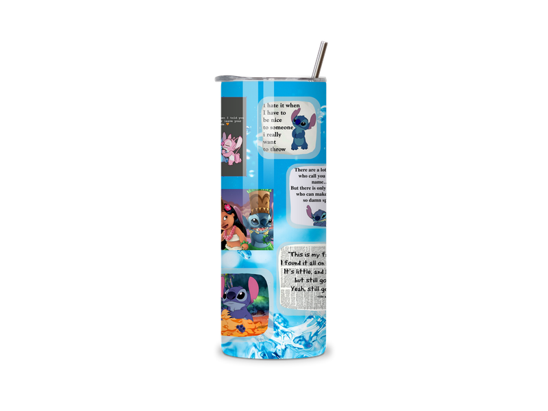 Lilo and Stitch Ohana 20oz Tumbler Lilo and Stitch Ohana 20oz Tumbler