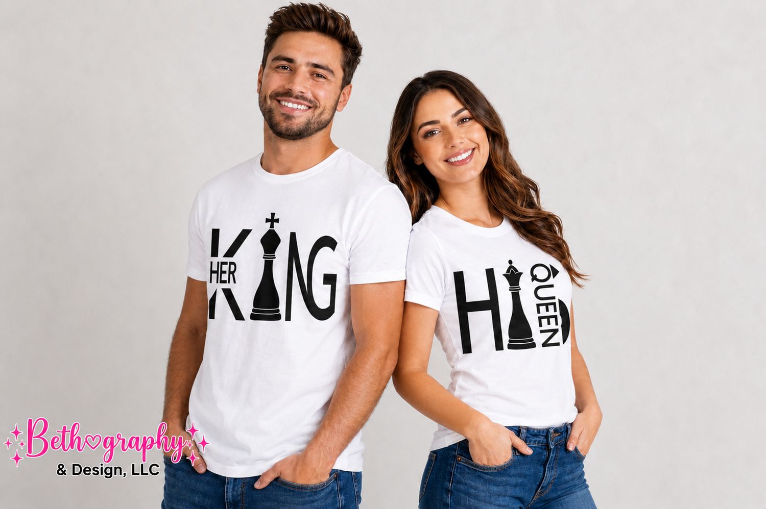 ♔ His Queen & Her King Couples Matching Apparel Set ♔ His Queen & Her King Couples Matching Apparel Set