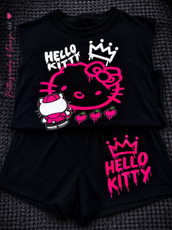 💖 Custom DTF Printed | Soft & Stretchy Summer Outfit | Sizes 5-6Y to 13-14Y 💖 Custom DTF Printed | Soft & Stretchy Summer Outfit | Sizes 5-6Y to 13-14Y