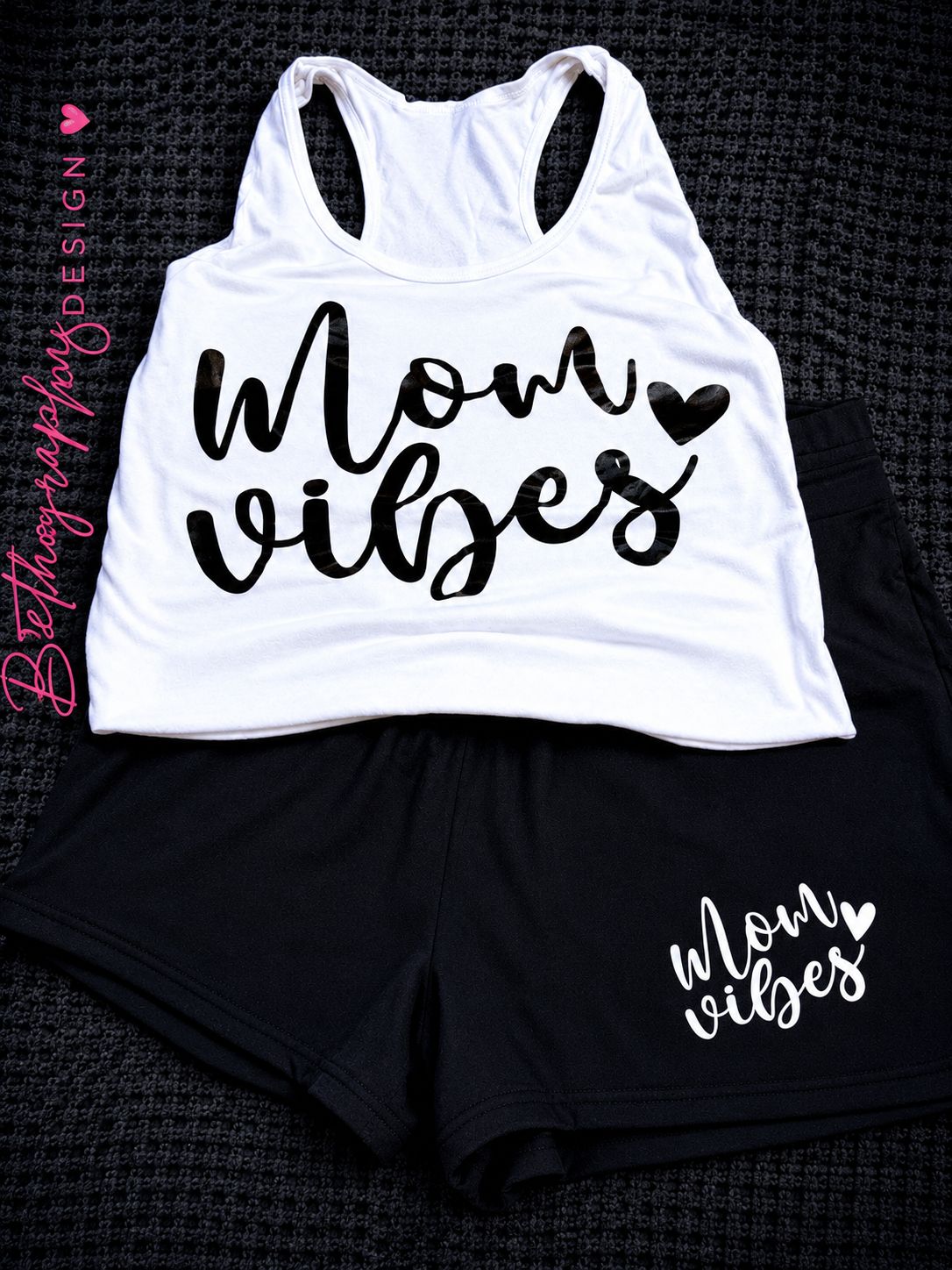 Mom Vibes Tank &amp; Shorts Set