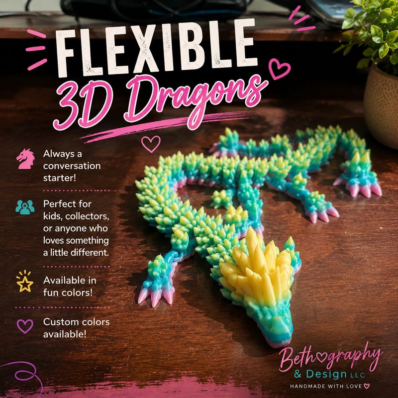 Flexible 3d Dragon Flexible 3d Dragon