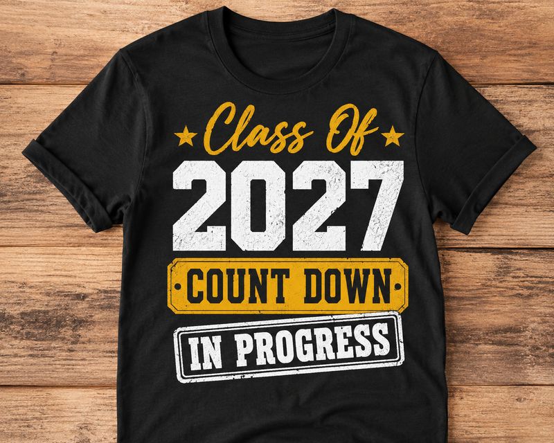 Class of 2027 Countdown in Progress T-Shirt