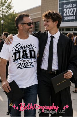 Senior Mom &amp; Senior Dad 2027 Apparel