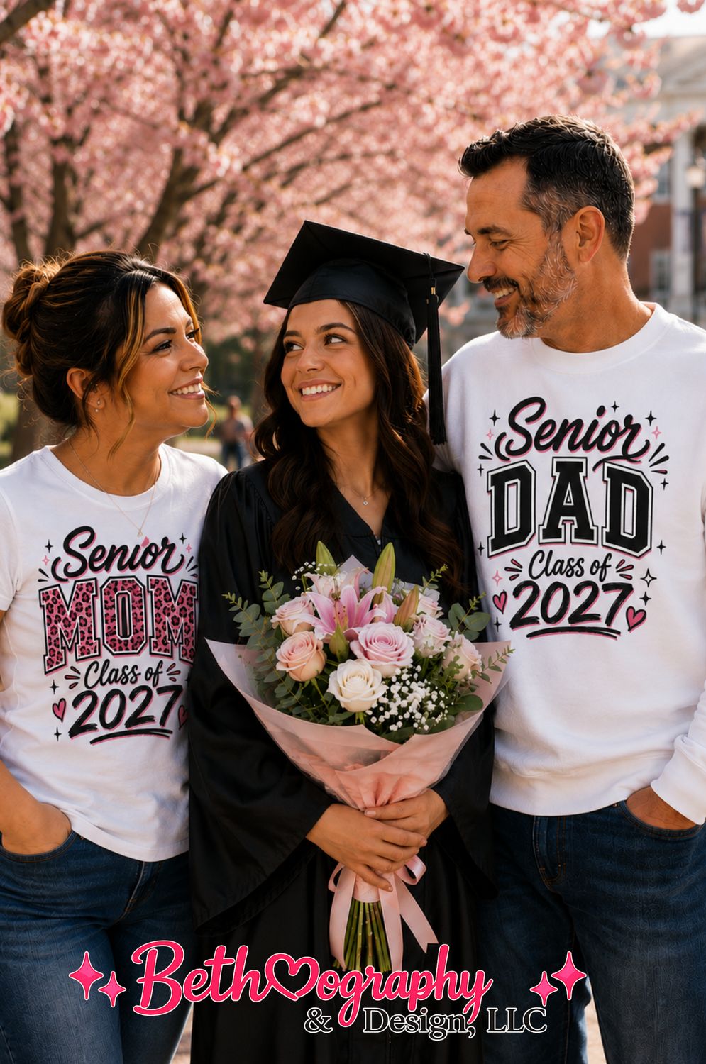 Senior Mom &amp; Senior Dad 2027 Apparel