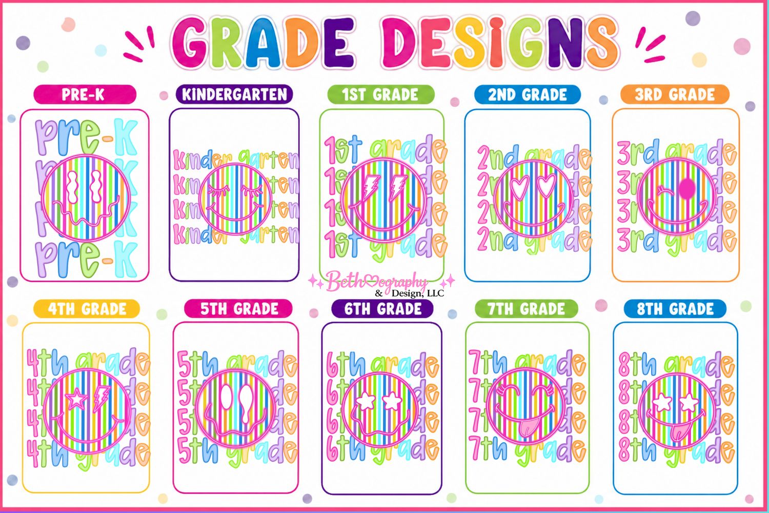 Personalized "First Day of School" Grade Shirt Personalized "First Day of School" Grade Shirt