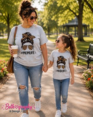 🐆 Kid Life Graphic Apparel