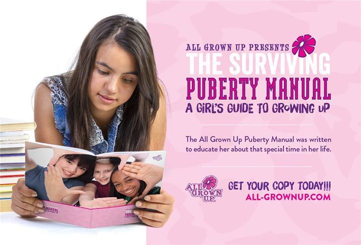 All Grown Up Puberty Book A Girls Guide To Growing Up