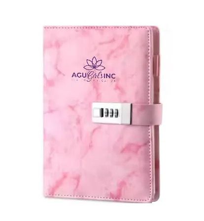 Diary with combination lock