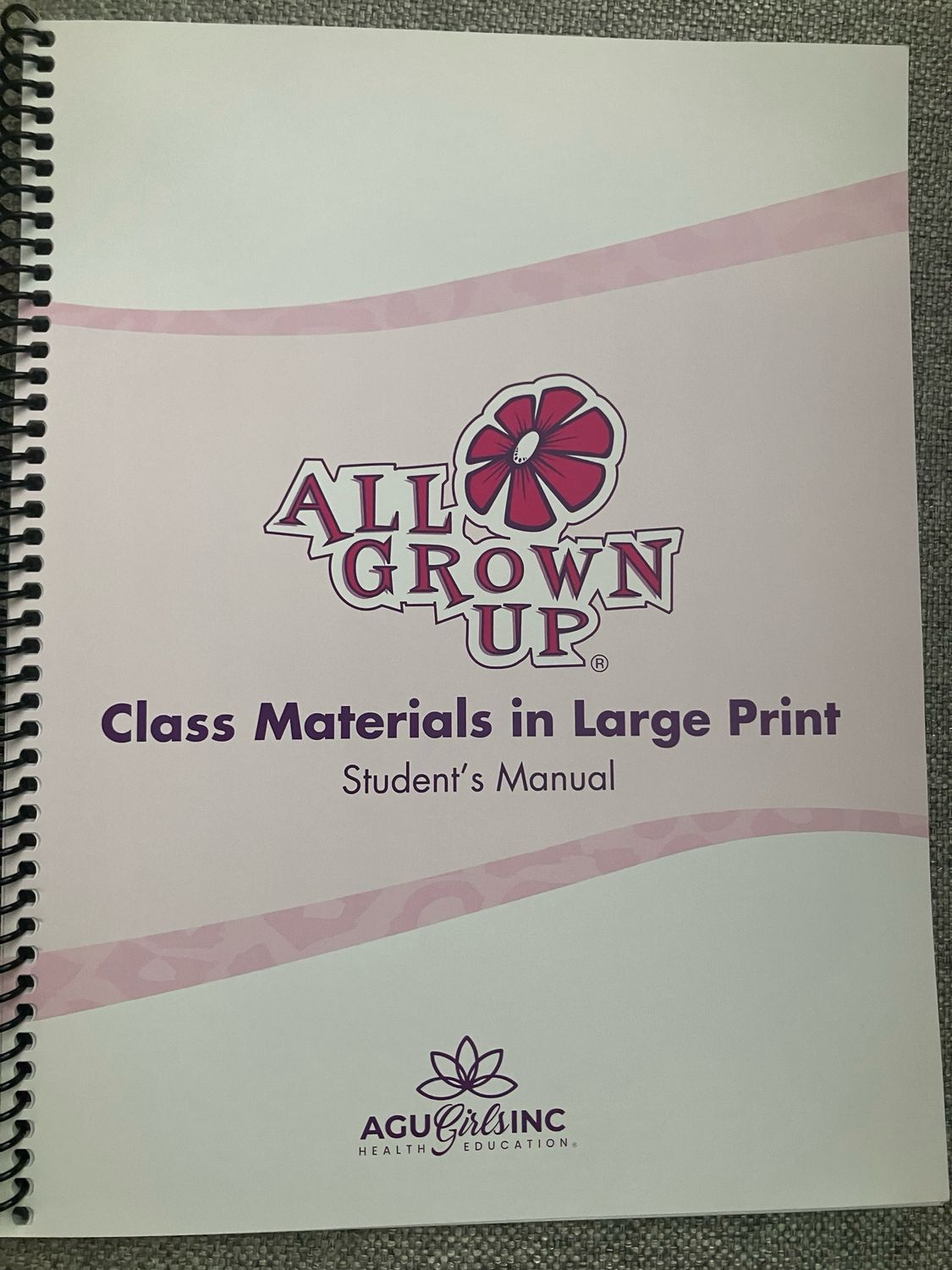 All Grown Up Puberty Curriculum For The Blind