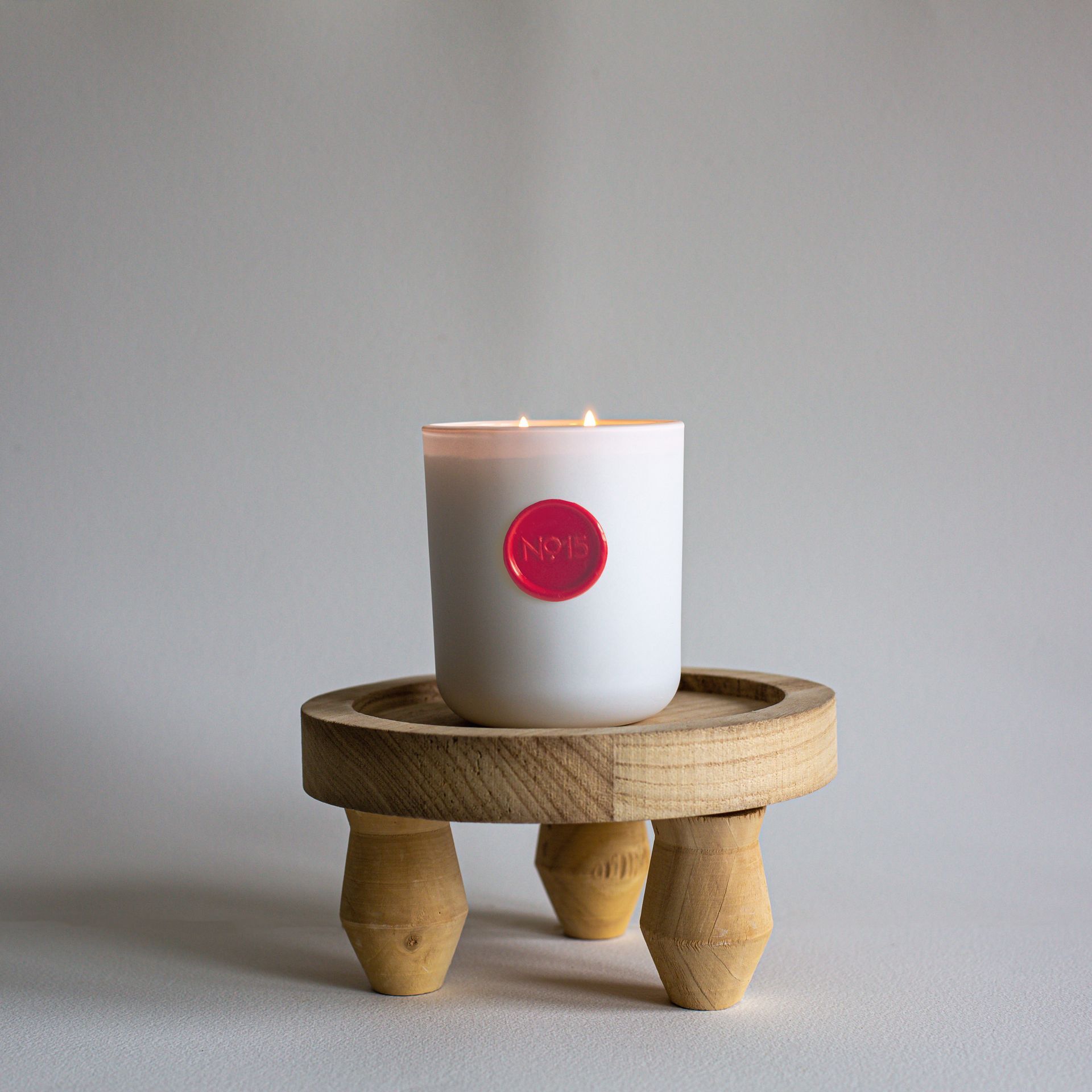 Red No. 15 Signature Candle