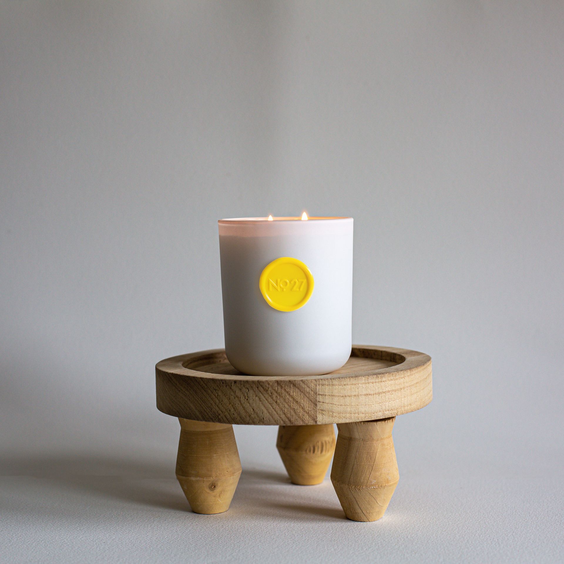Yellow No. 27 Signature Candle