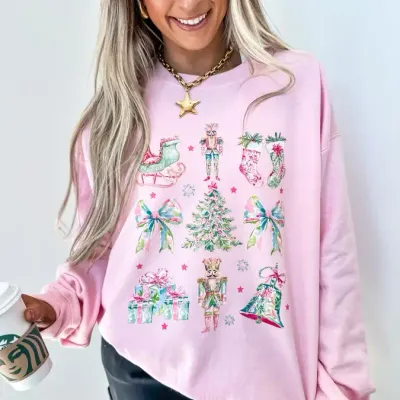 Pink Coquette Crewneck