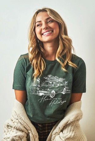 &quot;Home For The Holidays&quot; Tee