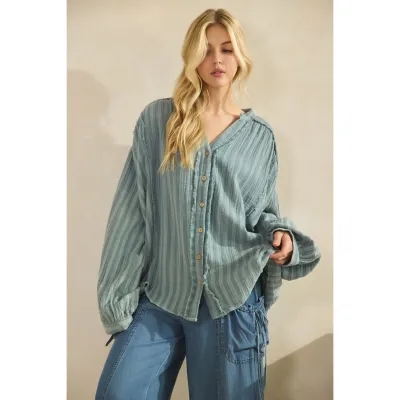 Texie Gauxe Button Down