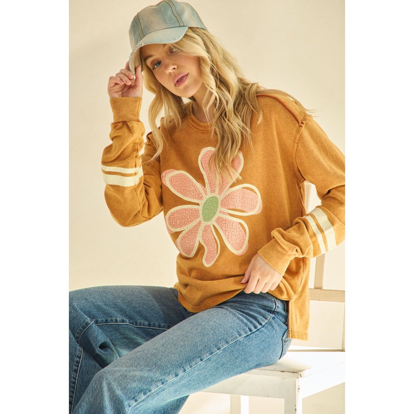 Willma Daisy Graific Sweatshirt