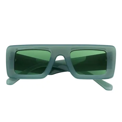 Green Two Tone Sunglasses