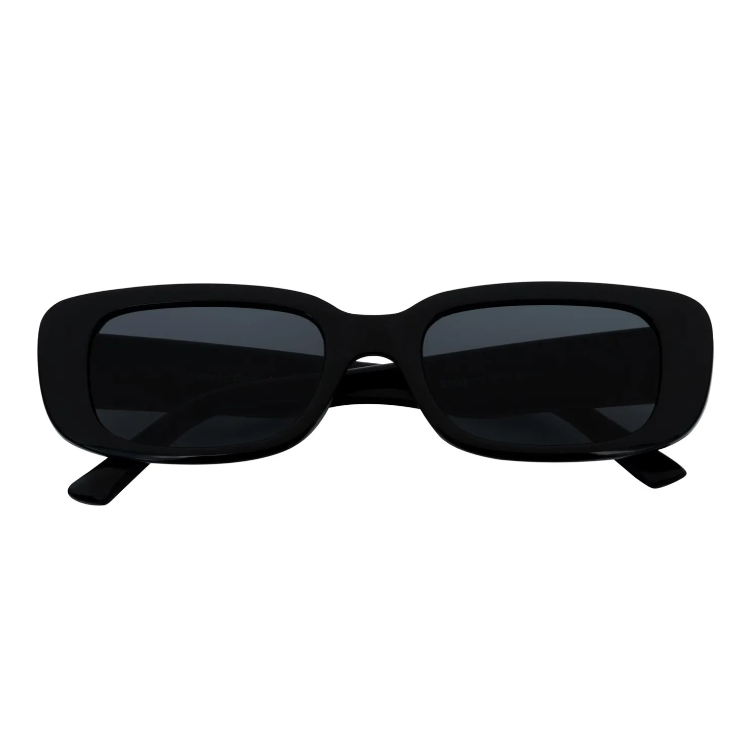 Black Slim Sunglasses