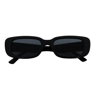 Black Slim Sunglasses