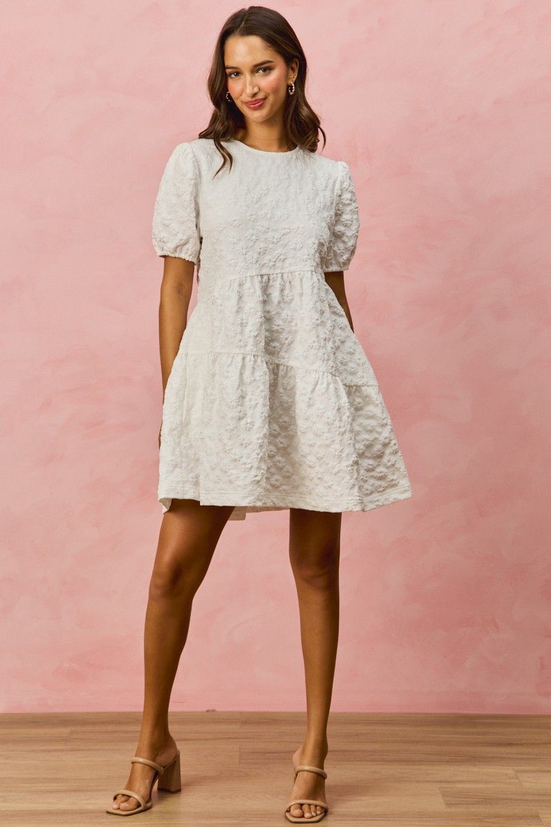 Tiered Mini Dress