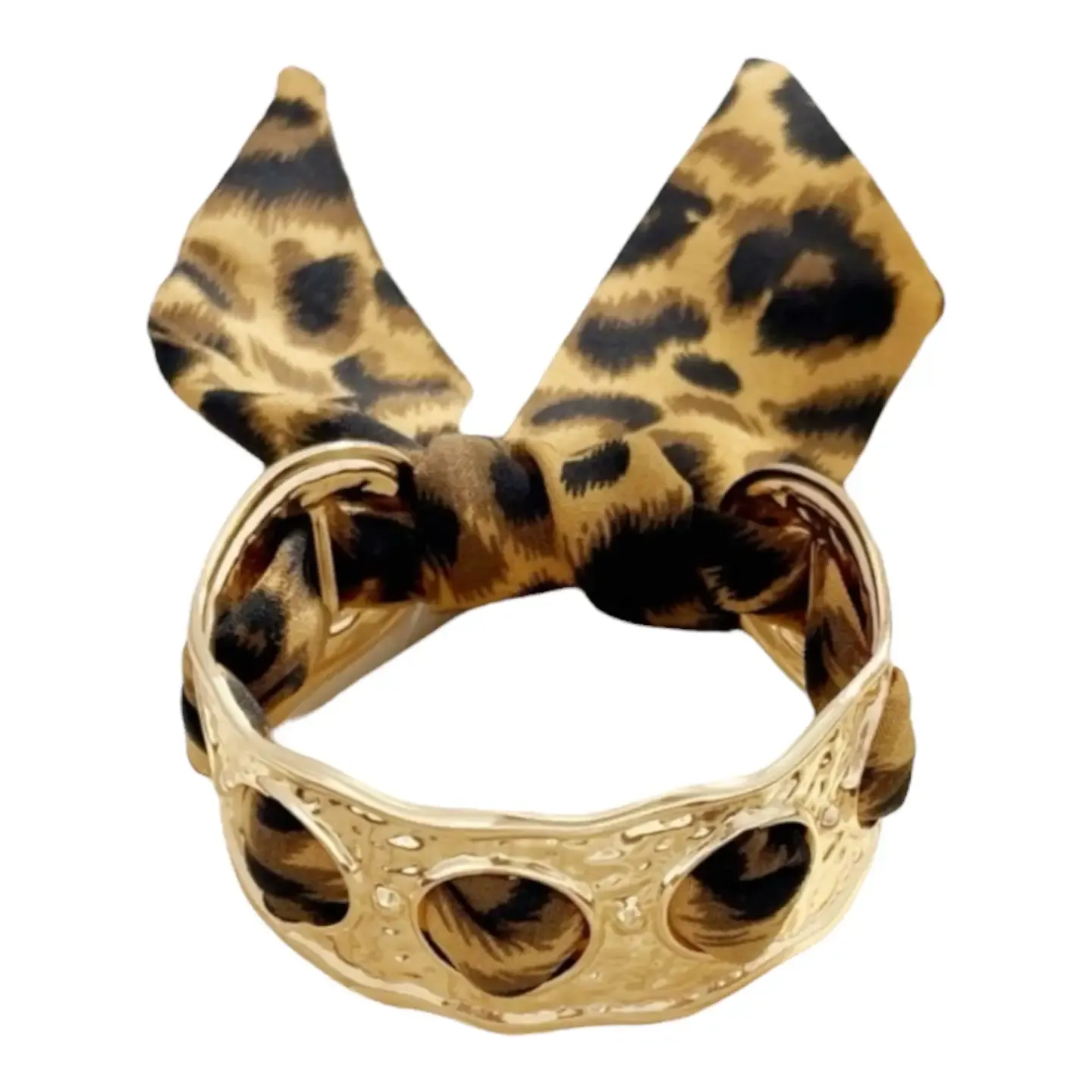Leopard Scarf Cuff