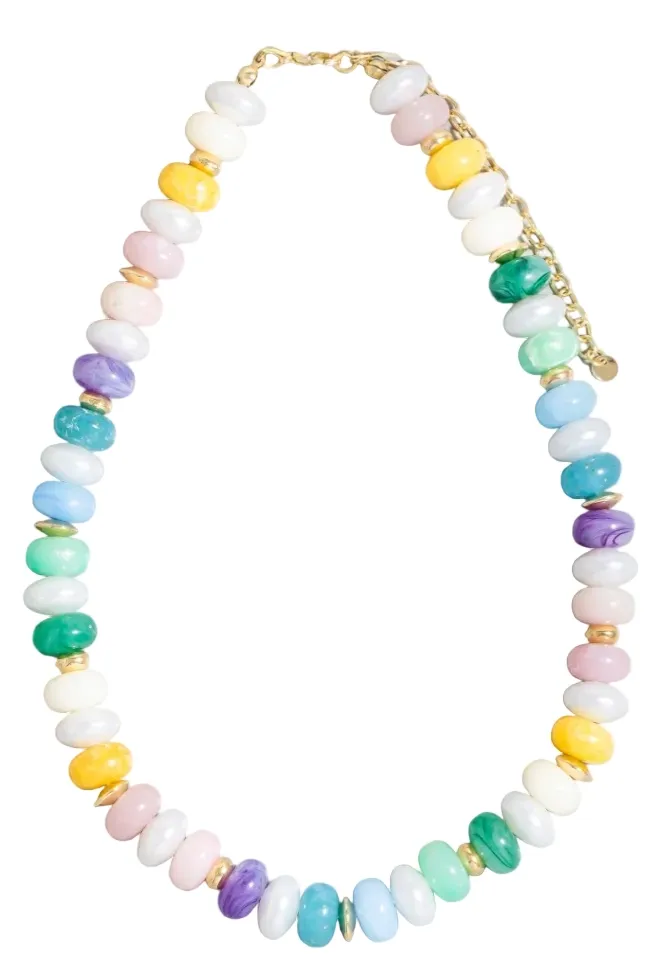 Spring Bead Necklace