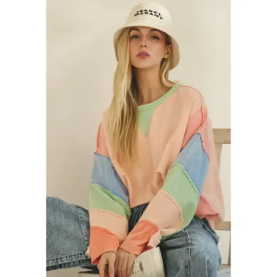 Plus Pastel Horizon Top
