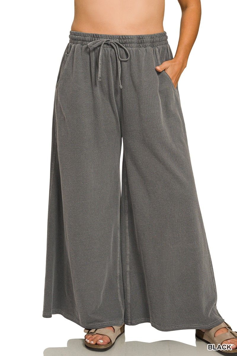 Plus French Terry Pant