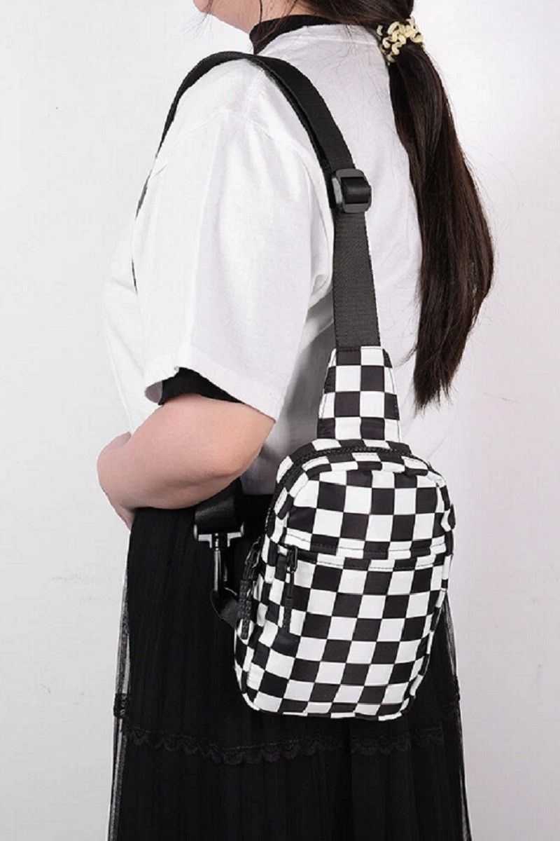 Checkered Sling Bag