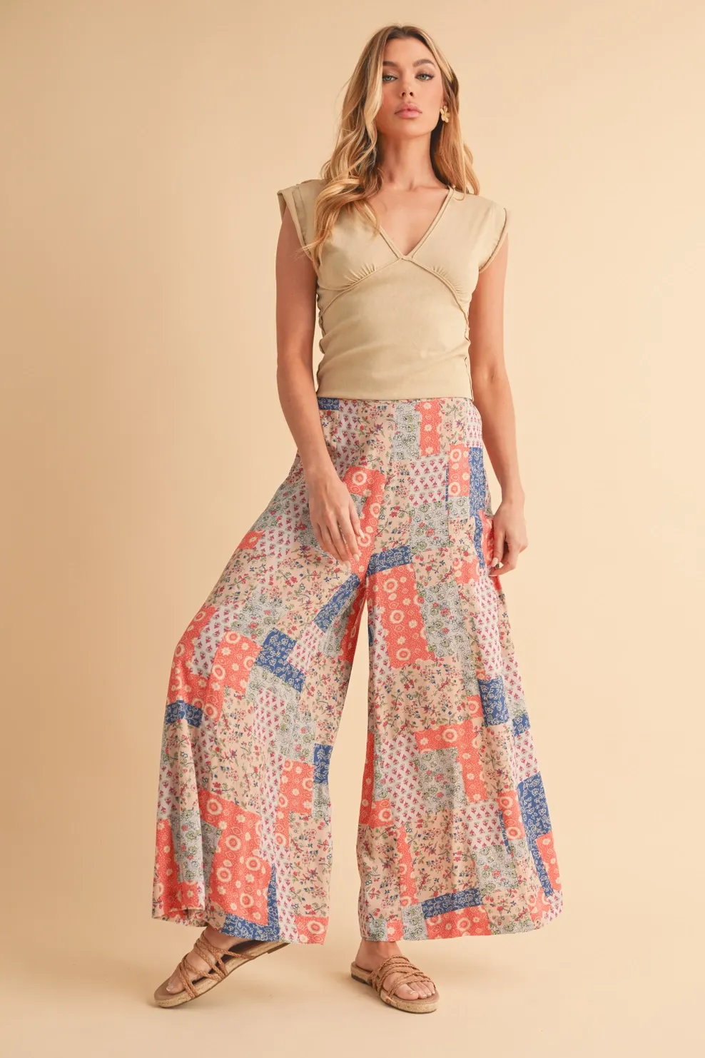 Printed Pants