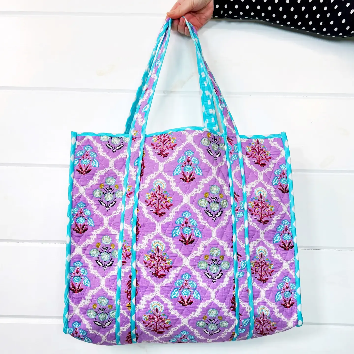 Wildflower Tote Bag- Large