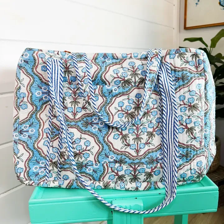 Blue Petals Weekender