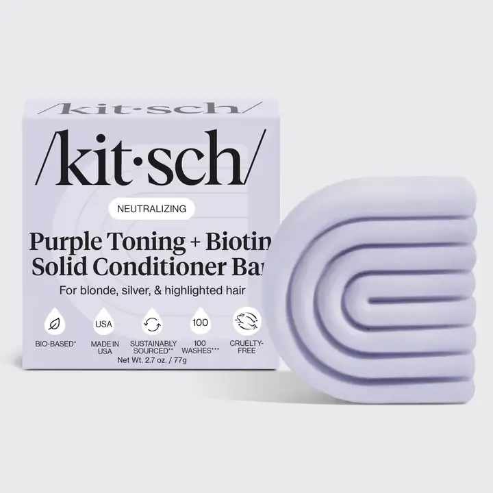 Purple Toning Conditioner Bar For Color-Treated &amp; Grey Hair