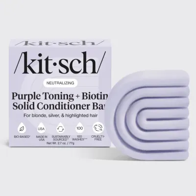 Purple Toning Conditioner Bar For Color-Treated &amp; Grey Hair