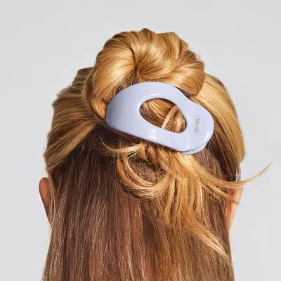 Medium Flat Cloud Clip - Hydrangea Breeze