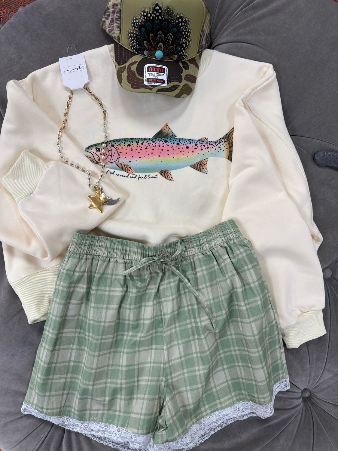 Rainbow Trout Sweatshirt