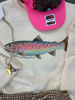 Rainbow Trout Sweatshirt